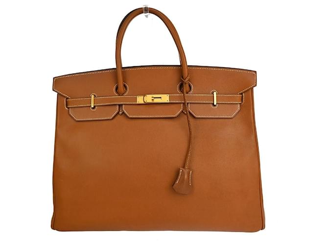 Hermès Birkin 40 Brown Leather  ref.1266072