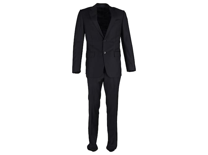 Ermenegildo Zegna Two-Piece Suit in Navy Blue Wool  ref.1266104
