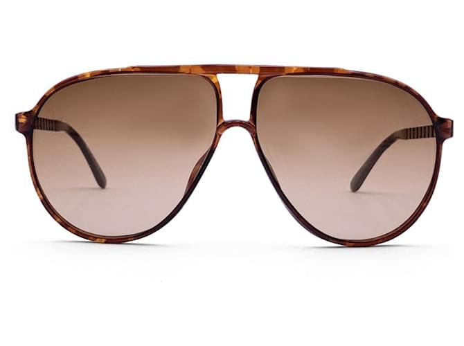 Christian Dior Monsieur Vintage Brown Sunglasses 2469 60/11 140mm Plastic  ref.1266144