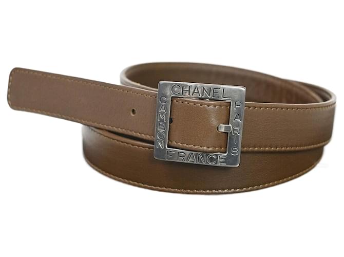 Timeless Chanel Brown Leather  ref.1266308