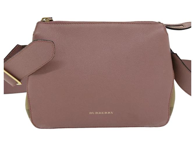 Burberry - Pink Leather  ref.1266317