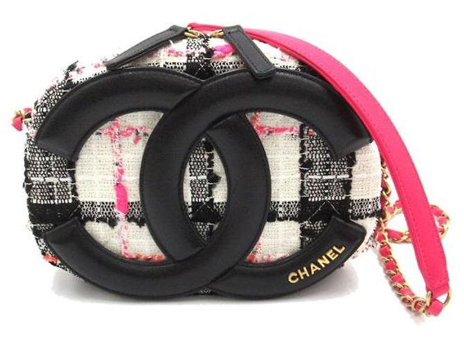 Chanel Bolso para cámara Tweed Coco Midnight