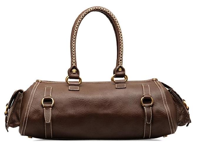 Céline Leather Boston Bag  ref.1266461