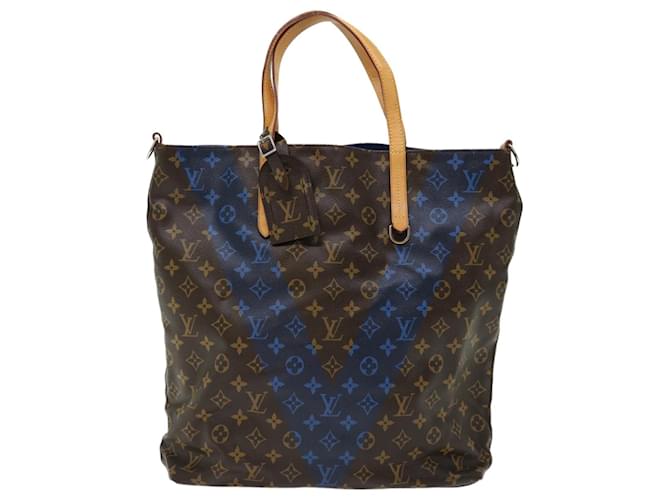 Louis Vuitton Cabas Brown Cloth  ref.1266510