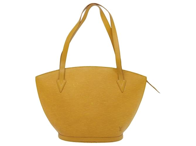 Louis Vuitton Saint Jacques Amarelo Couro  ref.1266517