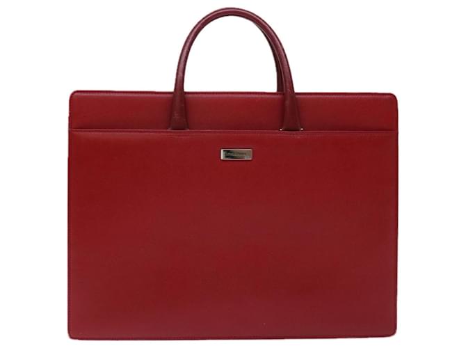 BURBERRY Cuir Rouge  ref.1266530