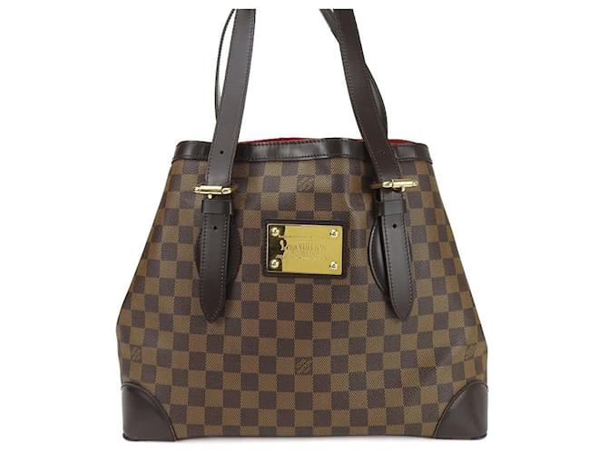 Louis Vuitton Hampstead Brown Cloth  ref.1266646