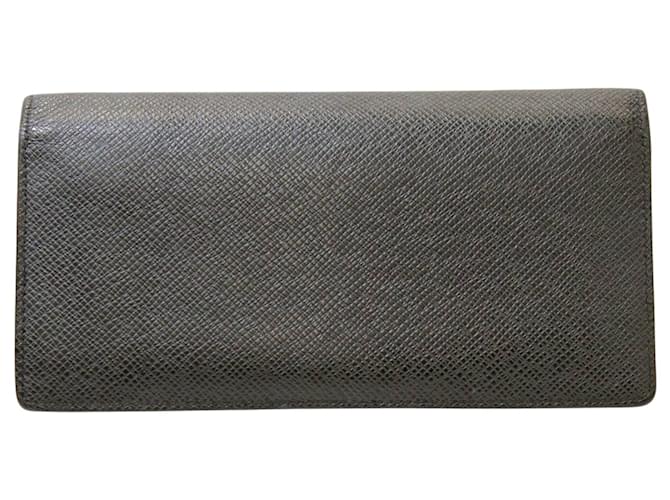 Louis Vuitton Brazza Black Leather  ref.1266717