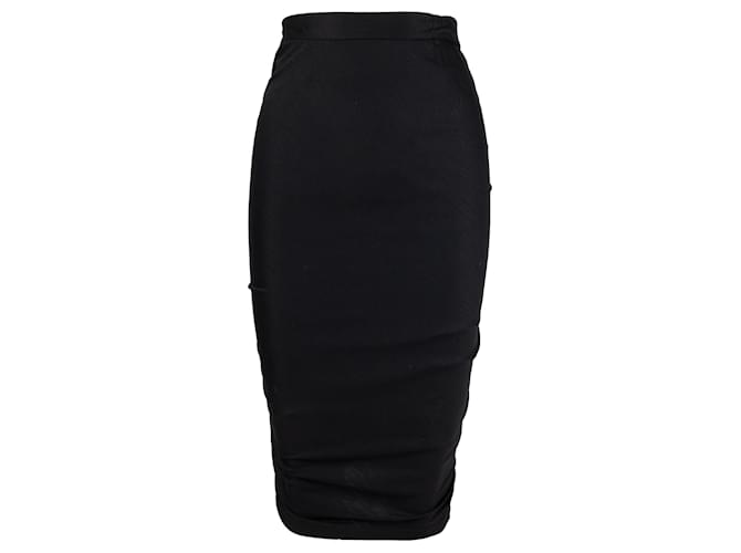 Moschino Cheap and Chic Midi Skirt Black  ref.1266743