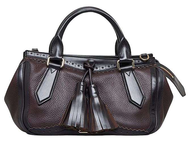 BURBERRY Brown Leather  ref.1266821