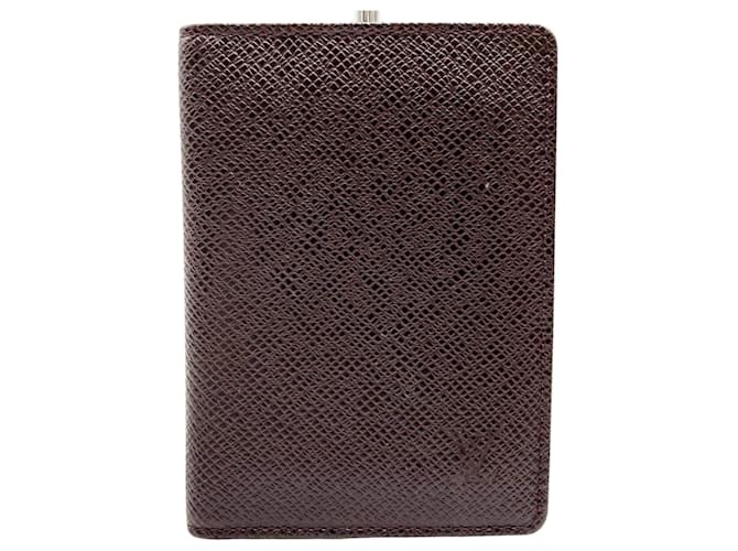 Louis Vuitton Porte carte double Copper Leather  ref.1266823
