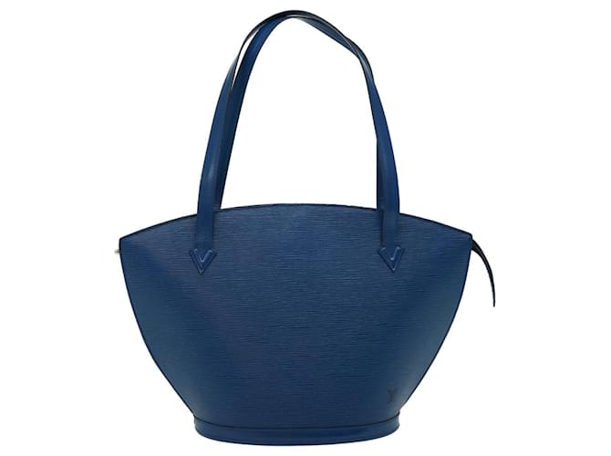 Louis Vuitton Saint Jacques Blue Leather  ref.1266853