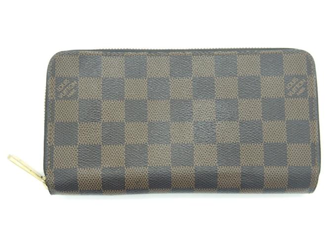 Louis Vuitton Zippy Wallet Brown Cloth  ref.1266912