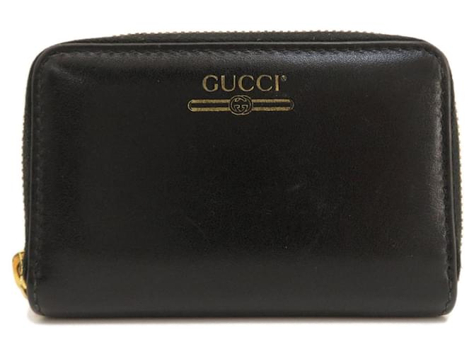 Gucci Negro Cuero  ref.1266999