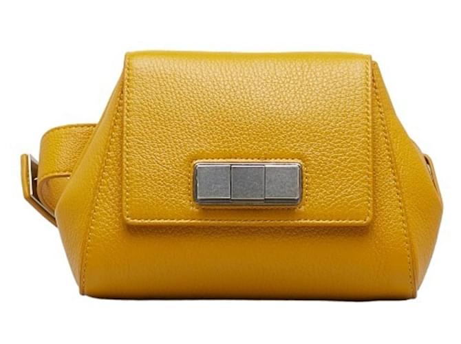 Bottega Veneta -- Yellow Leather  ref.1267002