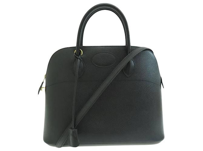 Hermès Bolide Black Leather  ref.1267028