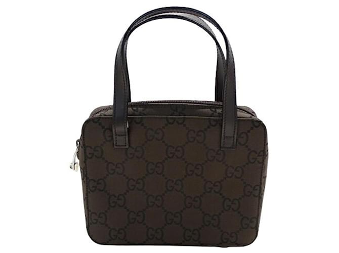 Gucci GG Canvas Brown Synthetic  ref.1267039