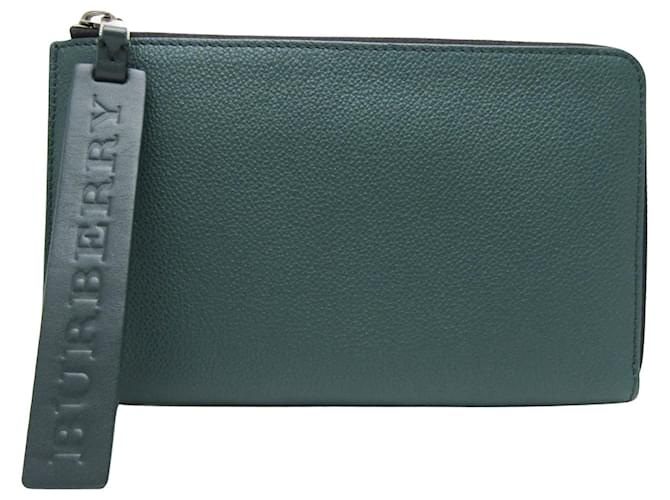 Burberry - Green Leather  ref.1267048