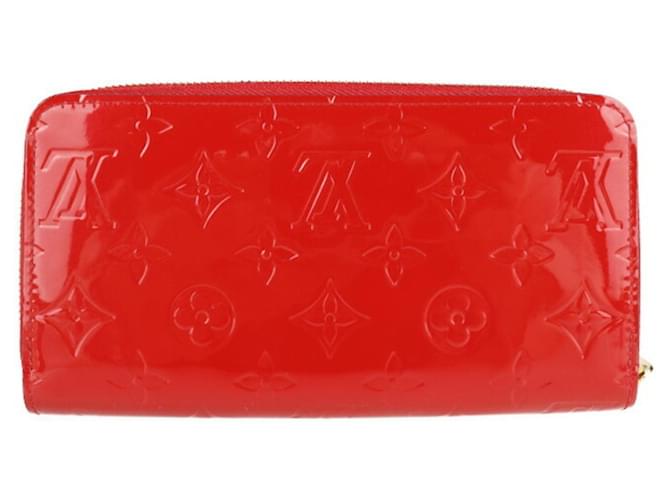 Louis Vuitton Zippy Wallet Red  ref.1267091