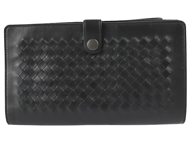 Bottega Veneta Black Leather  ref.1267141