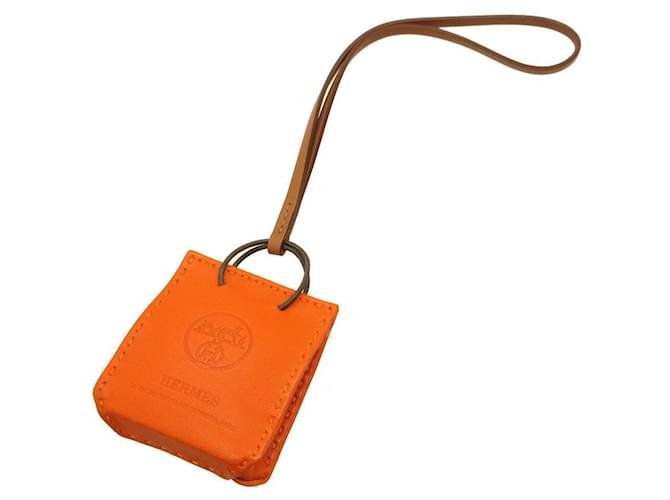 Hermès -- Orange Leather  ref.1267213