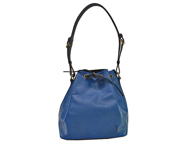 Noe Louis Vuitton Noé Blue Leather  ref.1267253
