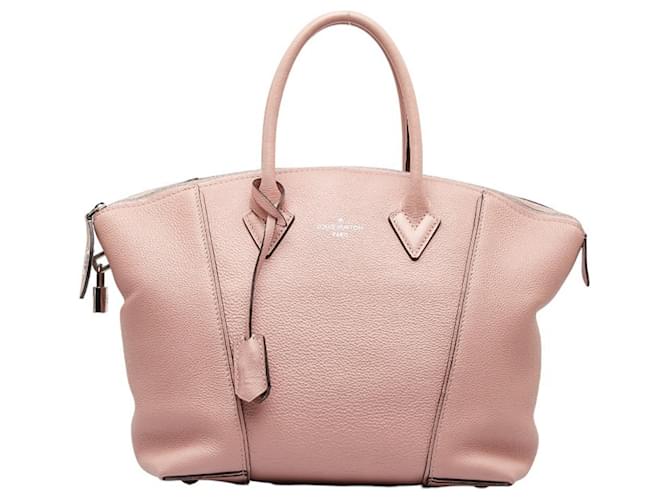 Louis Vuitton Pink Leder  ref.1267324