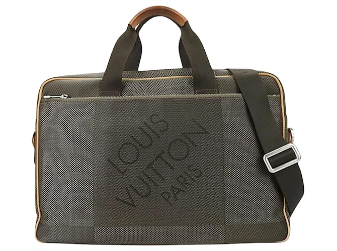 Associação Louis Vuitton Marrom Lona  ref.1267350