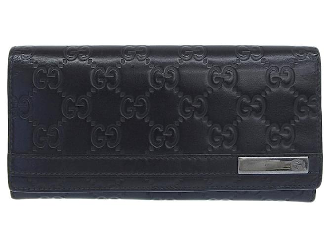 Gucci Guccissima Black Leather  ref.1267370