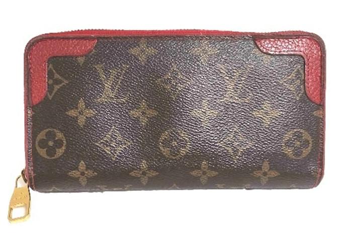 Louis Vuitton Retiro Rot Leinwand  ref.1267387