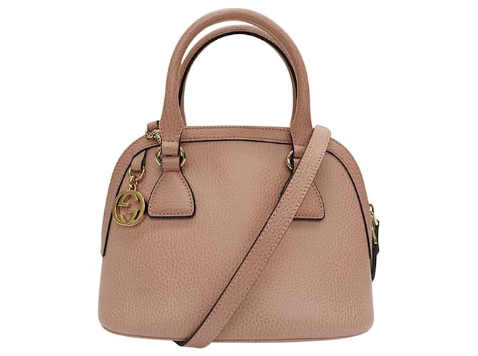 Gucci Dôme Pink Leather  ref.1267389