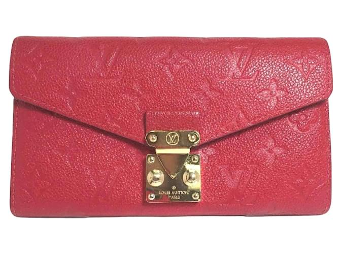 Louis Vuitton Metis Red Leather  ref.1267457