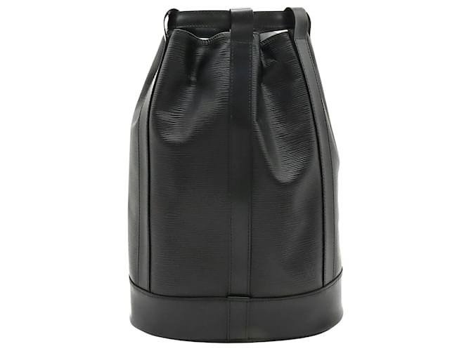 Louis Vuitton Randonnée Black Leather  ref.1267494