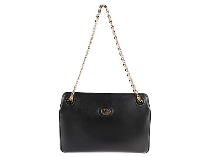 GucciMarina Nero Pelle  ref.1267515