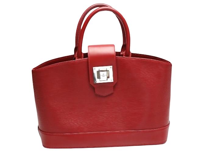 Louis Vuitton Mirabeau Dark red Leather  ref.1267753