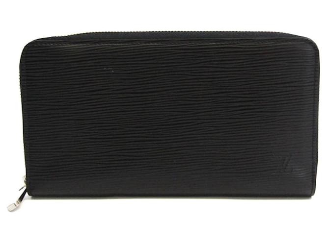 Louis Vuitton Zippy Organizer Black Leather  ref.1267766