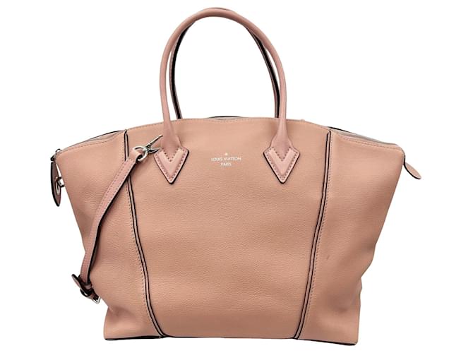 Louis Vuitton Lockit Pink Leder  ref.1267958