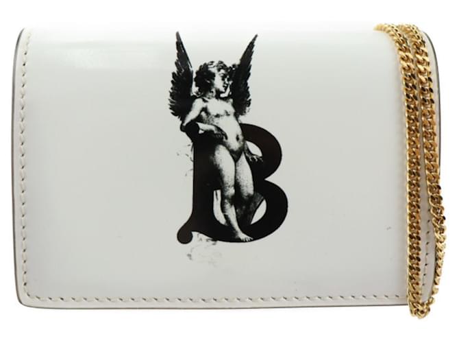 BURBERRY White Leather  ref.1268028