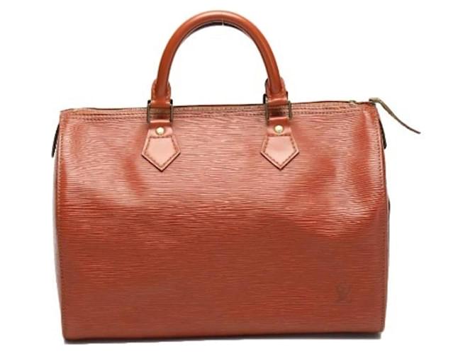 Louis Vuitton Speedy 30 Brown Leather  ref.1268149