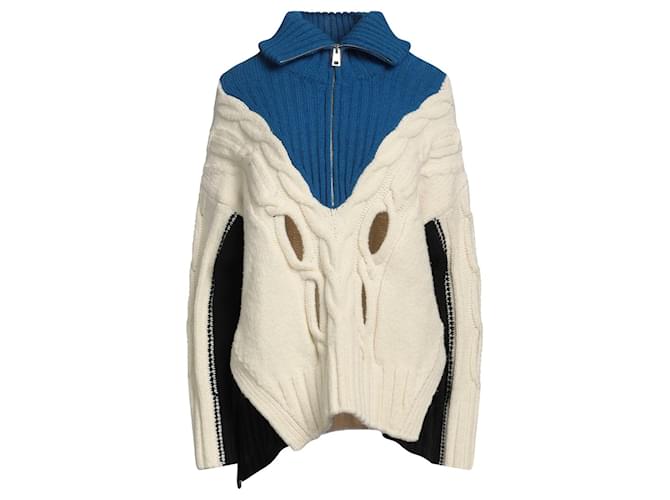 Zadig & Voltaire Knitwear White Blue Wool  ref.1268189