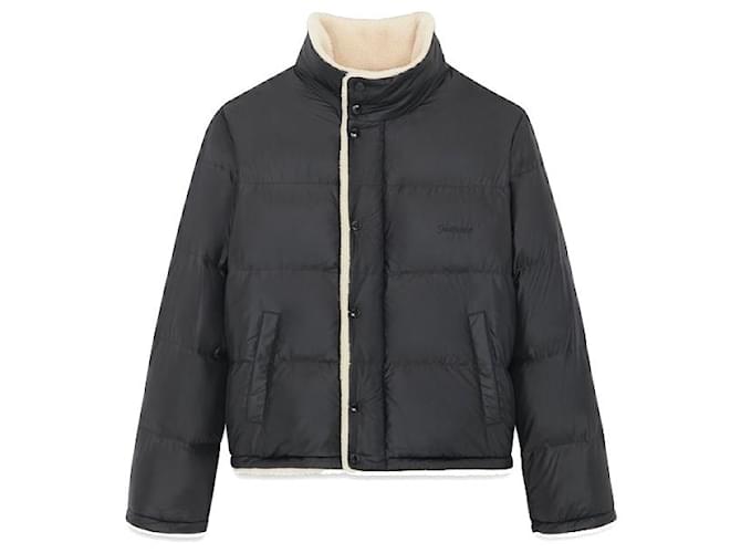 SAINT LAURENT  Coats T.fr 50 cotton Black  ref.1268254