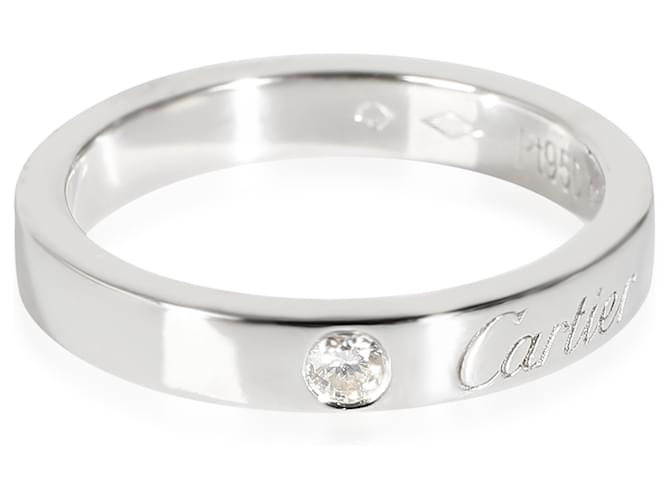 Cartier C de cartier 3 Bracelet mm en platine 0.03 ctw  ref.1268608