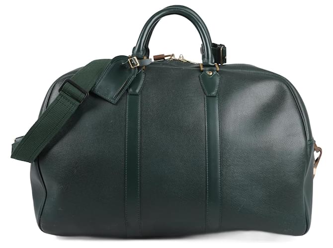 Louis Vuitton Kendall PM in Taiga Green Leather  ref.1268630