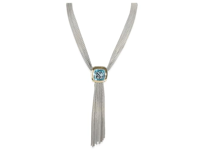 Mehrreihige Halskette mit Albion-Topas von David Yurman, 18K Gelbgold/Sterlingsilber Geld Gelbes Gold  ref.1268736
