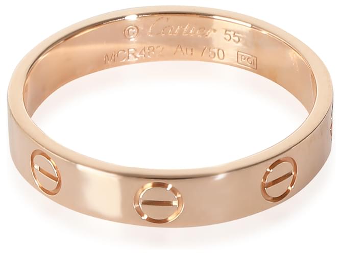 Aliança de casamento Cartier Love (Rosa ouro) Ouro rosa  ref.1268824