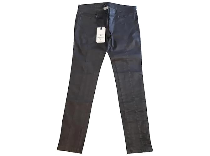 Autre Marque Pants, leggings Dark brown Cotton  ref.1268912