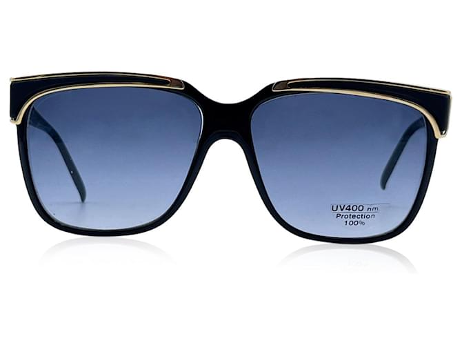 Jacques Fath Paris Vintage Black Acetate Sunglasses Mod. 886-0 FA 01 Plastic  ref.1268953