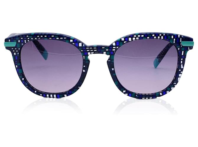 Furla Mint Women Blue Sunglasses SFU036 0GB2 49/22 140 mm Plastic  ref.1268956