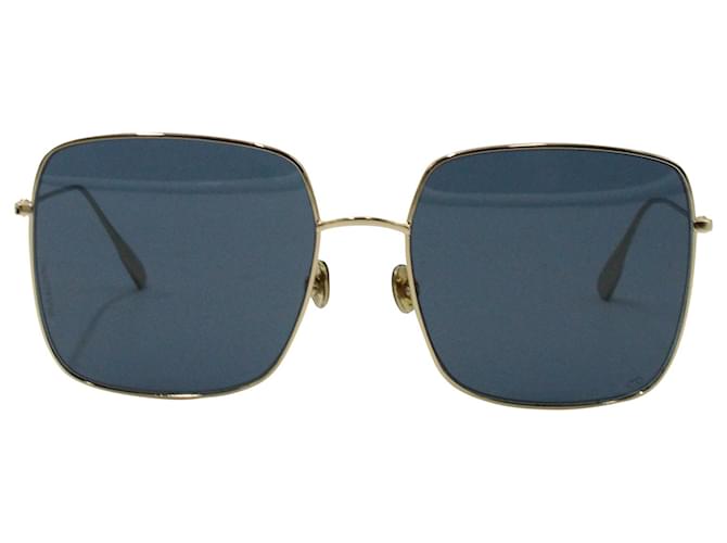 Dior Square-Framed Sunglasses in Gold Metal Golden Metallic  ref.1268988
