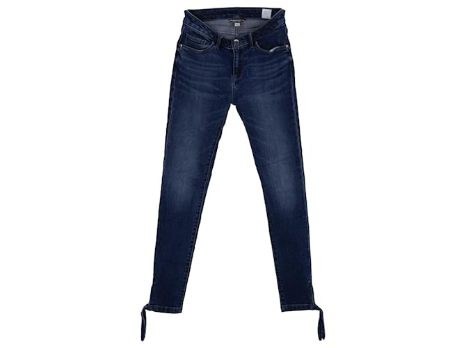 Tommy Hilfiger Womens Como Jeans Blue Cotton  ref.1269125